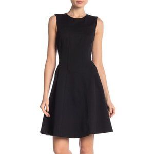 Theory Modern Tea Dress, Black Sz 2